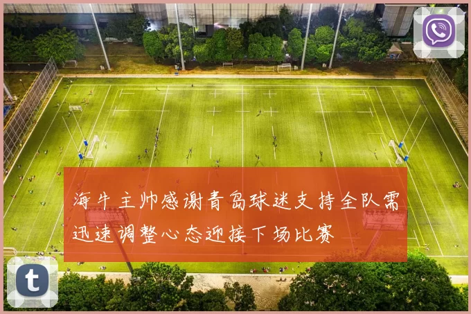 海牛主帅感谢青岛球迷支持全队需迅速调整心态迎接下场比赛